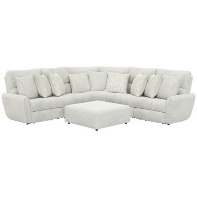 Mollety Three Piece Sectional With Matching Ottoman