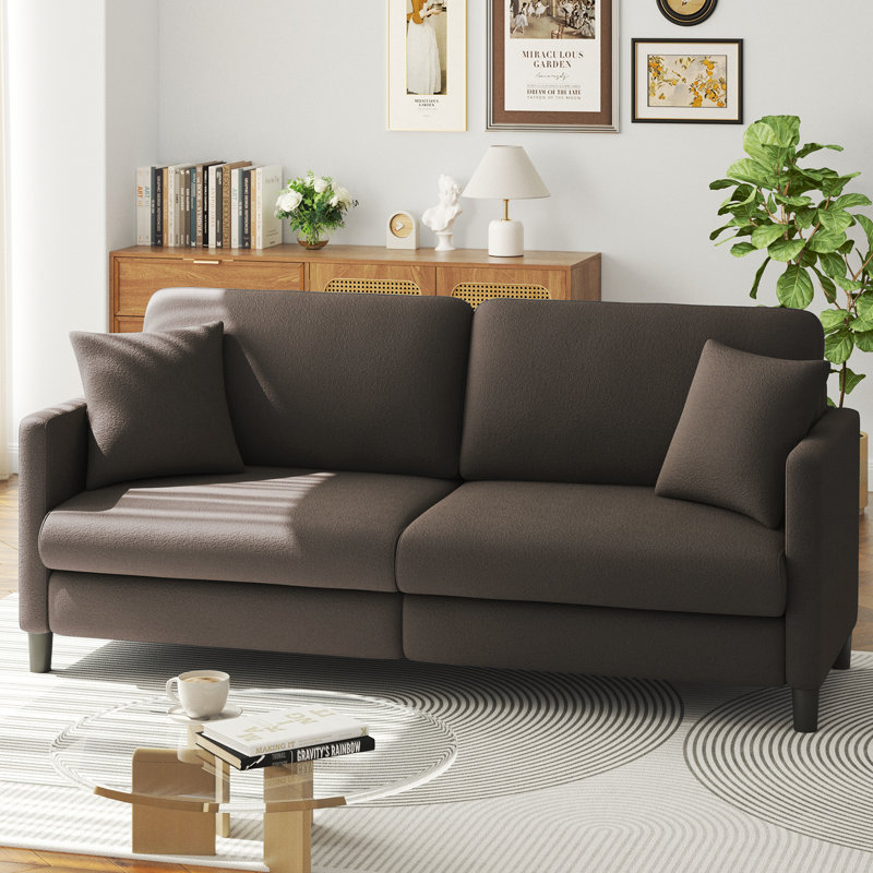 Nurith 3 Seater Sofa, Brown