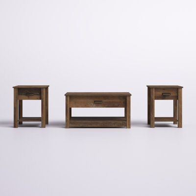 Lanarose 3 - Piece Living Room Table Set