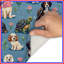 Dogs Turtles Flowers Bath Mat-129638027