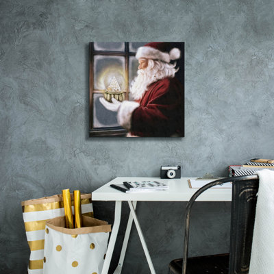 «Santas Magic» par Ashley Bradley, art mural sur toile