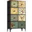 Commode haute pour chambre double Gallery, commode double 8 tiroirs pour la chambre à coucher Gallery, H 46,5 po x l 26,6 po x P 11,7 po-322620777