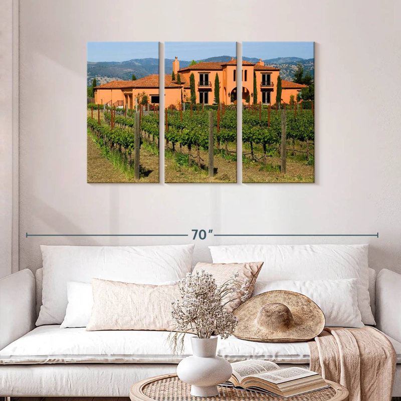 Alvord Winery At Sunset, H 28 po x l 45 po