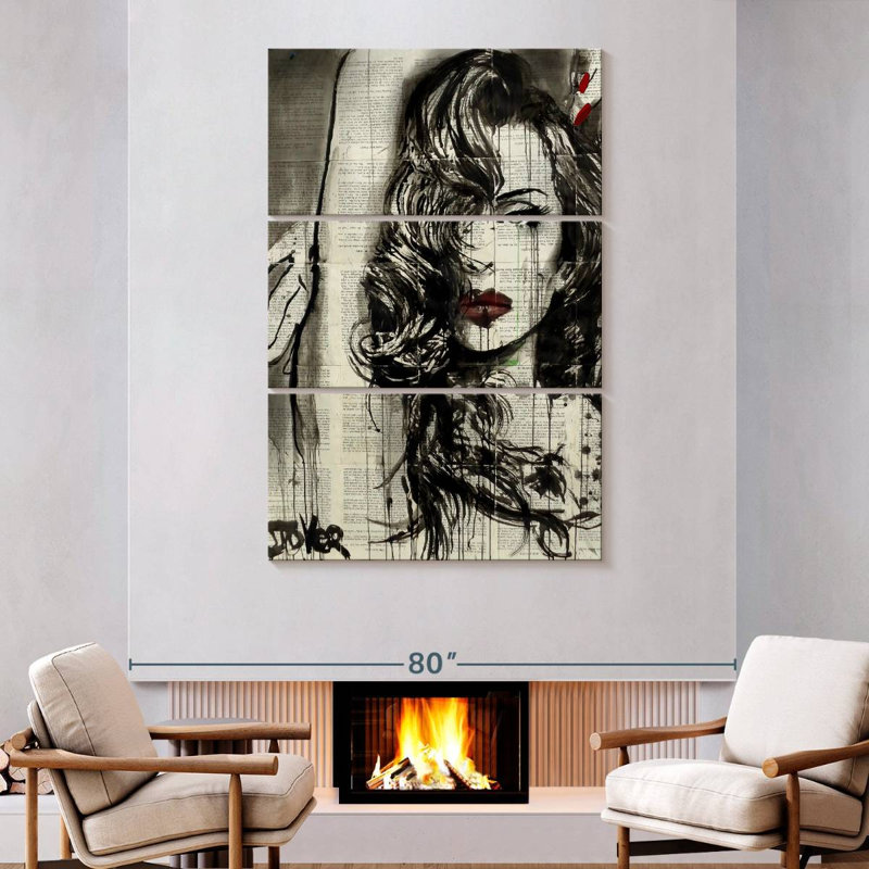 Leisha LeBron James, 74" H x 48" W