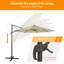 Parasol en porte-à-faux 132 po Rocelyn-745287771