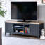 Adalaina Tv Unit Dark Grey