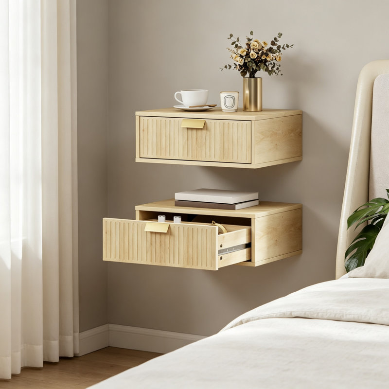 40 cm W Bedside Table