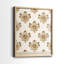 Impression encadrée BlockPrintBloomsI-Premium - prête à être accrochée - aucun clou requis - aucun clou requis-1613950179-1613950188