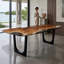 Walnut Wood Dining Table-88128744