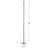 Creedmoor 68 " Chrome LED Traditional Floor Lamp