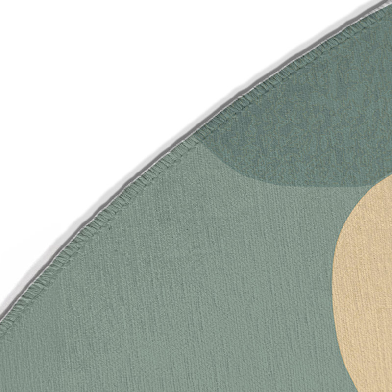 Tapis intérieur et extérieur Retro Pop, Rond 5 pi