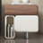 Contemporary Nightstand With Storage Drawer Stainless Steel Base Night Stand, Bedside Table Modularize Design Side End Table Wood Dresser For Bedroom, Charge Station Not Included.-677878388