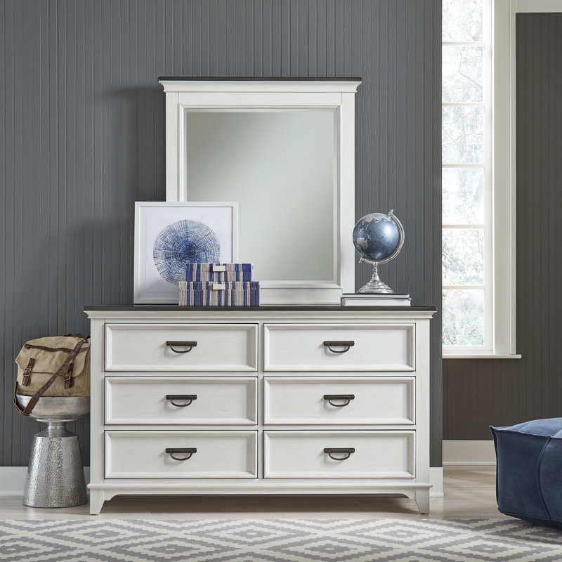 Commode et miroir Colburn