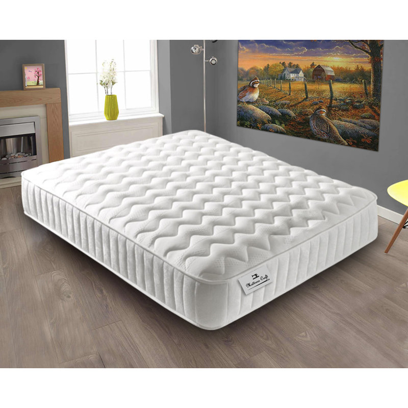 Mattress Craft Bonnell Sprung Mattress, Small Double (4')