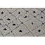 Tapis gris en laine noué à la main-69675000