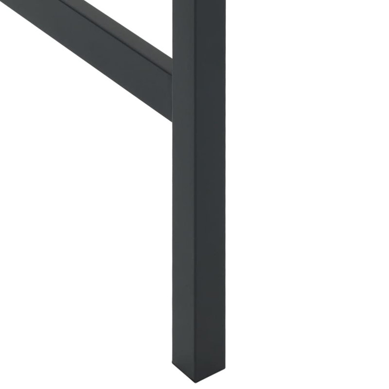 Square Metal Outdoor Bar Table , 100cm cm W 100cm cm D