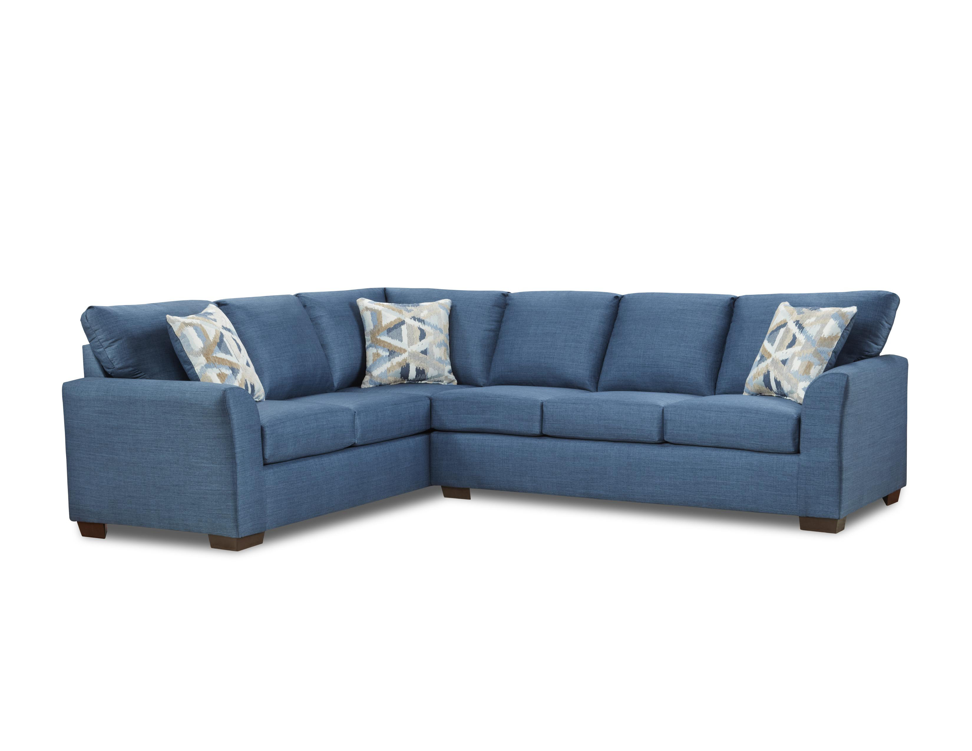 Haute House Divine Crushed Velvet Left Chaise Sectional 114