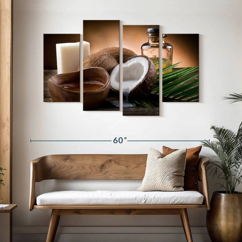 Kerrick Coconut Essential Oil, 32" H x 52" W