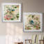 «Birds And Blossoms I», reproduction de l'histoire naturelle, avec passe-partout mat et encadré sous verre, ensemble de 2, art mural-1789037299-1789037307-1860031252