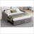 Daybed With Extended Pop Up Trundle, Upholstered Sofa Bed Daybed, Space-Saving Twin To King Design, Perfect For Guest Room, Velvet-322327246