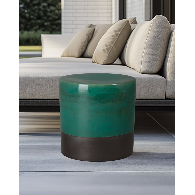 Tabouret d'appoint Moyrin, Vert