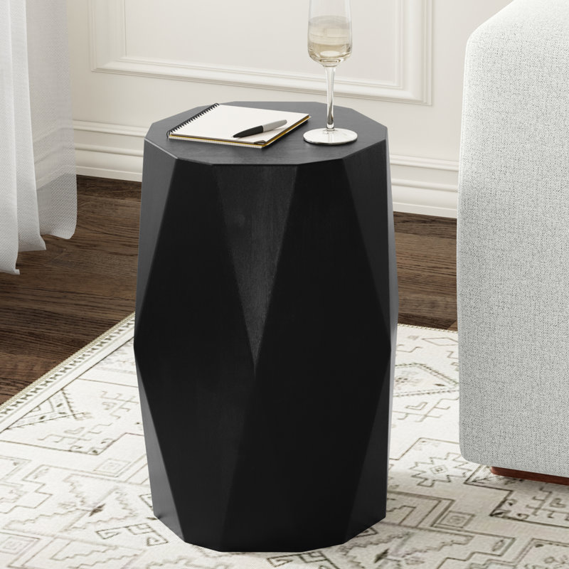Table d'appoint 15 po Judson, Noir