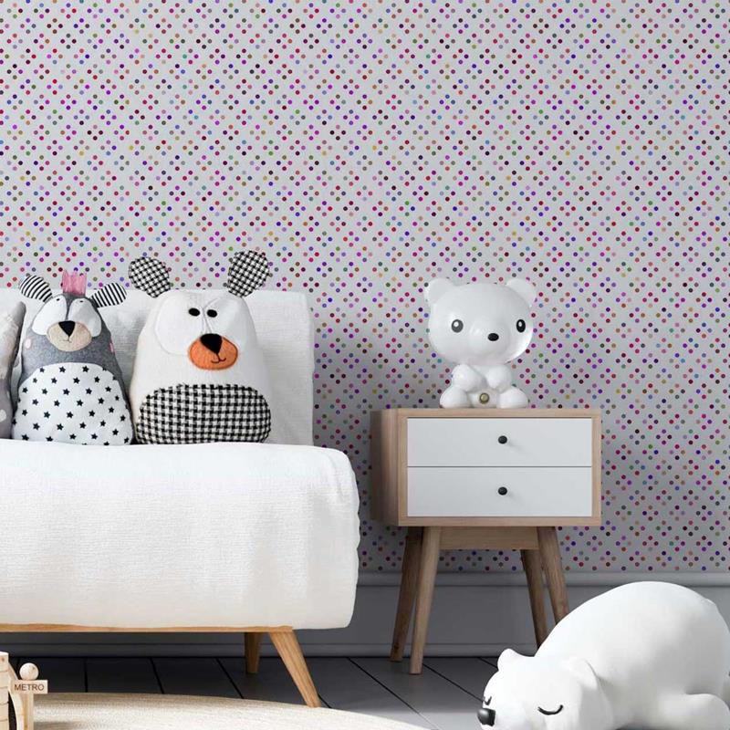 Rouleau de papier peint adhésif lisse L 8,5 pi x l 24 po Stallkamp