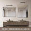 Miroir mural pour salle de bain-163644831-163644835