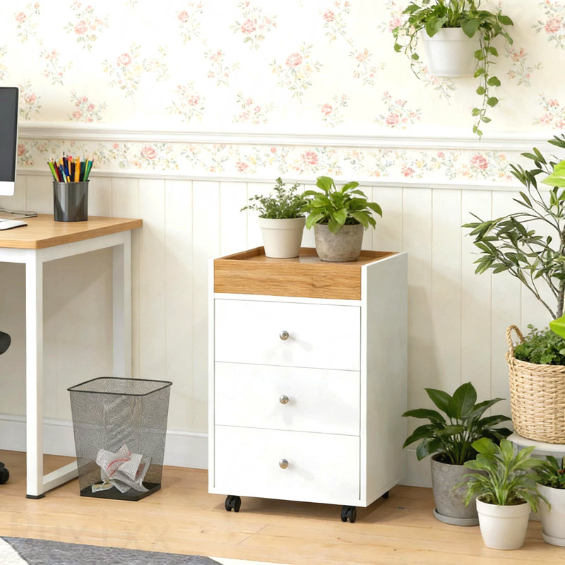 Armoire de rangement mobile