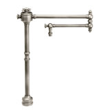 Traditional Counter Mounted Potfiller - Cross Handle