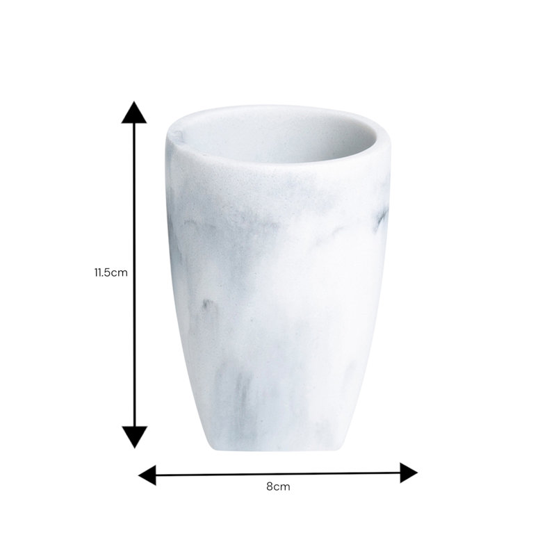 Cvetko Tumbler, White