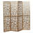 Giyano 4 Panel Screen Room Divider, Gold-132143066