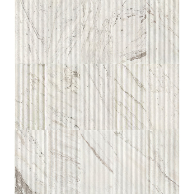 Ol Textured 12x24 Tiles - Natural Stone For Hallway Wall Decoration White Dining Room Covering