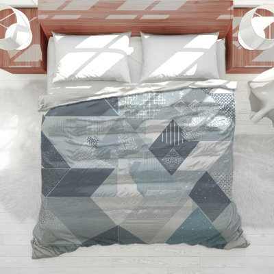 Geometric Patterns Bedding Abstract Comforter Scandinavian