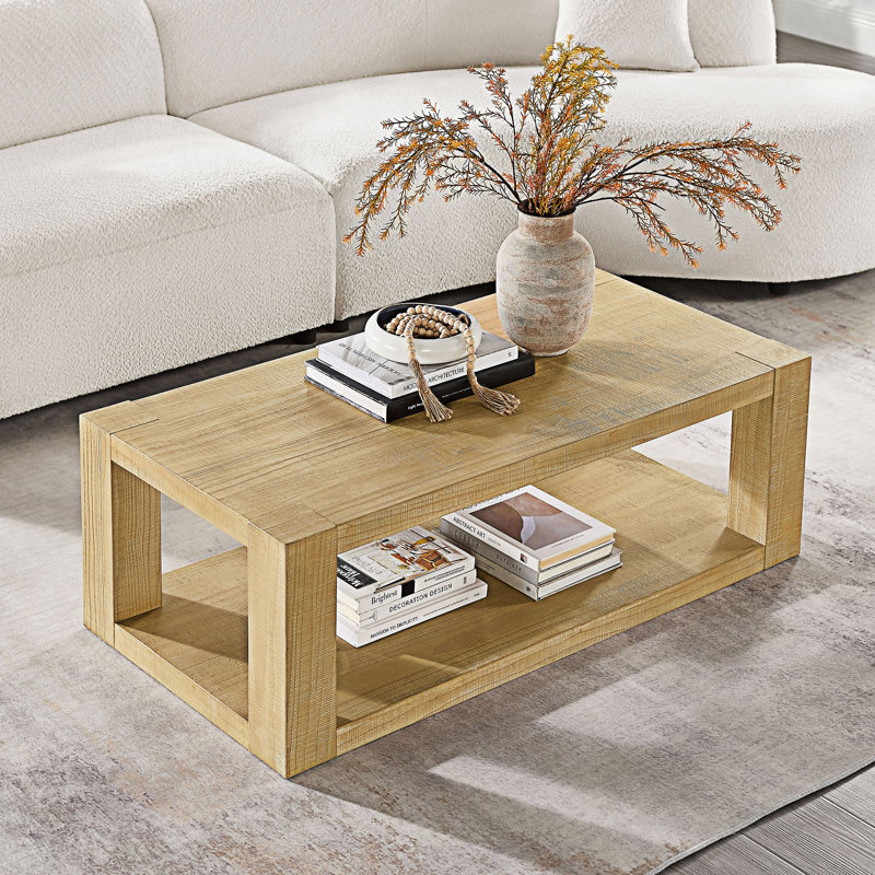 Table basse rectangulaire