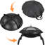 Round Iron Wood Burning Fire Pit