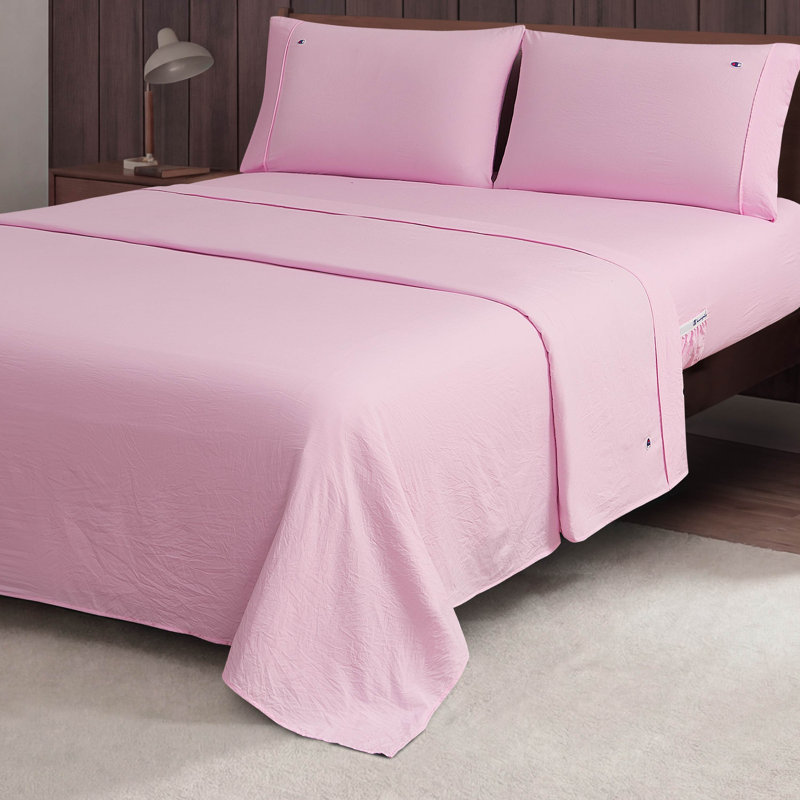 Ensemble de draps en microfibre Champion Peak Comfort, Grand lit, Pink