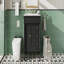 Meuble-lavabo moderne de 30 pouces avec bois massif, panneau de fibres à densité moyenne, lavabo en céramique et grand rangement, conception à fermeture en douceur, tablette en forme de U-116452160-116452163