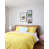 Motif floral jaune