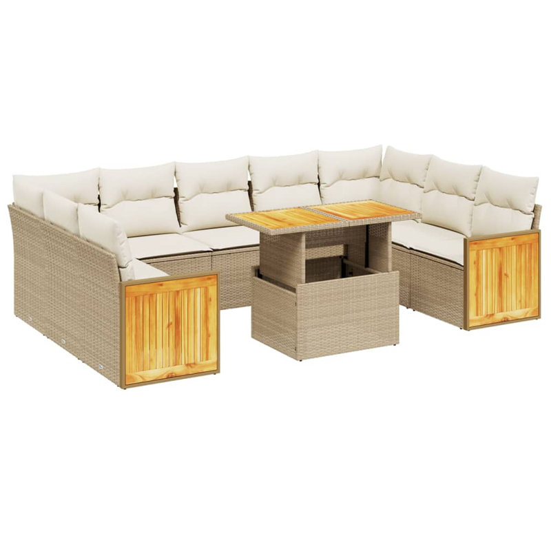 Ensemble de canapé de jardin Vidaxl