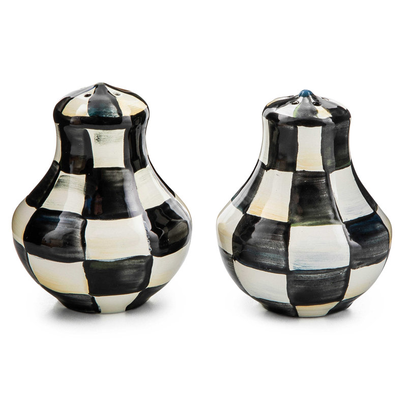 Courtly Check® Salt & Pepper Shakers