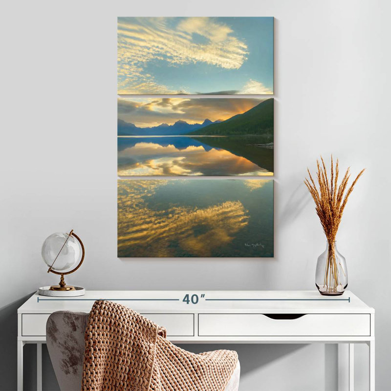 Alvord Montana Sunrise, H 32 po x l 20 po