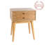 45.7cm W Solid Wood Bedside Table-289301348