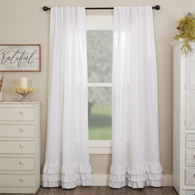 Serenity Ruffled Panel Set of 2