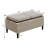Maggie Upholstered Ottoman with Reversible Tray and Solid Wood Legs-416308885
