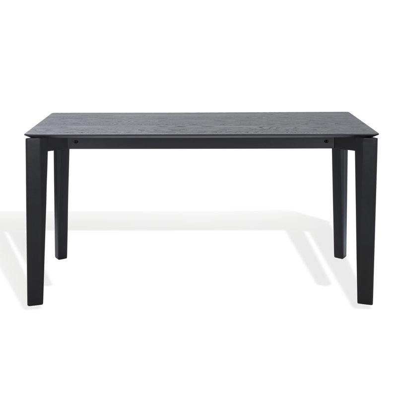 Alyssamarie Wood Dining Table, Black