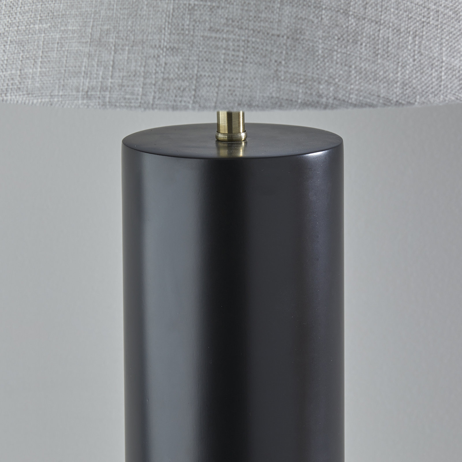 Starr Solid Wood Table Lamp, Black