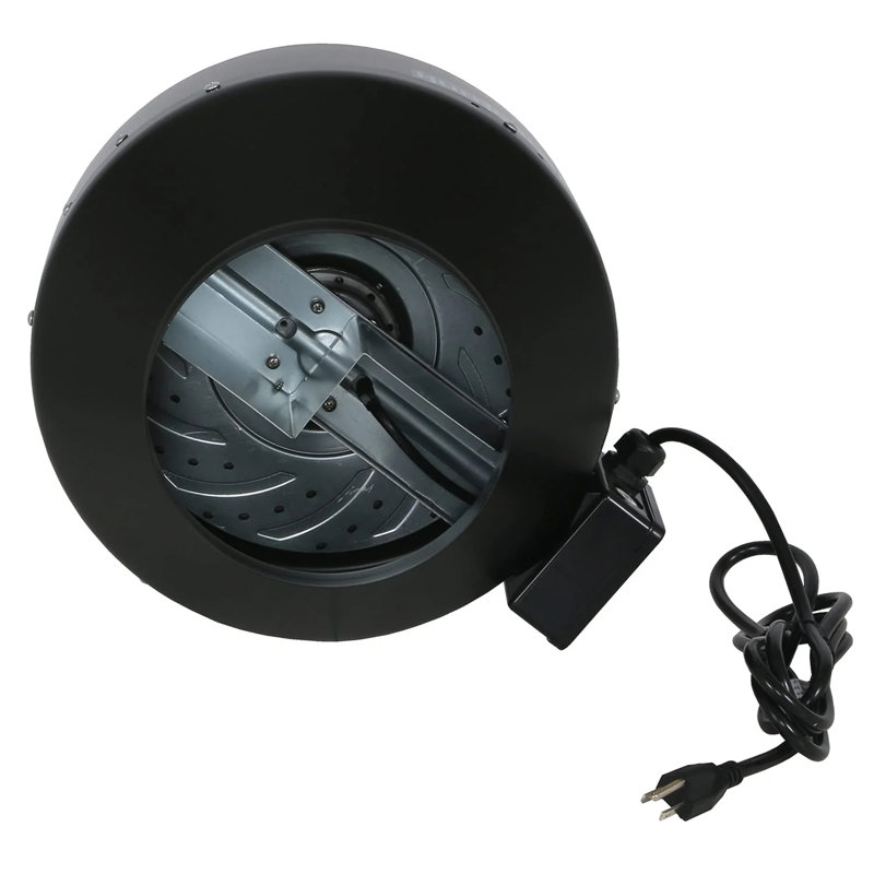 Ventilateur mural Hurricane, 8" H x 14.6" W x 14.6" D
