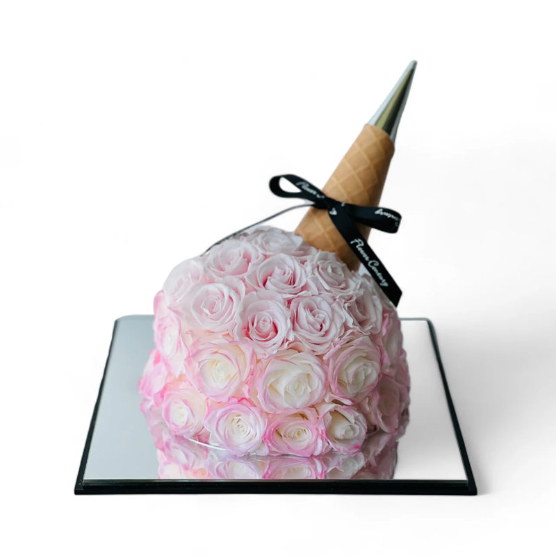 Preserved Roses Arrangement in Box