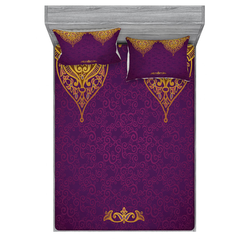 Microfiber Sheet Set, Full Sheet Set with Fitted Sheet